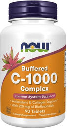 Now Foods Vitamin C-1000 Complex Calciumascorbat gepuffert Tabletten vegetarisch – Bild 1 von 2