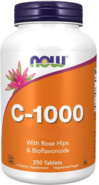 Now Foods Vitamin C 1000 mg Tabletten mit Hagebutte vegan und laborgeprüft – Bild 1 von 2