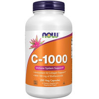 Produktbild von Now Foods Vitamin C Ascorbinsäure 1000 mg Kapseln vegan 250 Stück