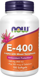 Now Foods Vitamin E 400 IE Kapseln – Bild 1 von 1