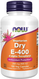 Now Foods Vitamin E 400 vegetarische Kapseln 100 Stück – Bild 1 von 2