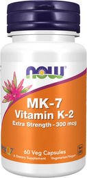 Now Foods Vitamin K2 MK-7 300 mcg Vegan Kapseln 60 Stück – Bild 1 von 2