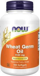 Now Foods Weizenkeimöl mit Vitamin E in Kapseln, 100 Stück – Bild 1 von 2