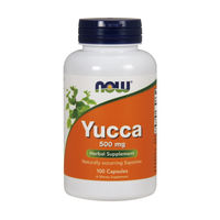 Produktbild von Now Foods Yucca Kapseln 500 mg 100 Stück