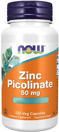 Now Foods Zink-Picolinat 50 mg Kapseln 100 Stück – Bild 1 von 2