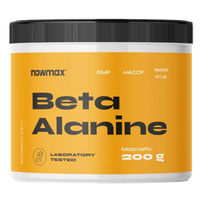 Produktbild von nowmax Beta-Alanin Pulver 200 g ohne Zusatzstoffe