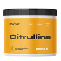 Produktbild von nowmax L-Citrullin Malat Pulver Orange 200 g mit 80 Portionen