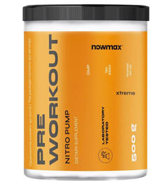 nowmax Pre Workout Xtreme Pump Pulver 500 g – Bild 1 von 1