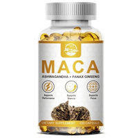 Produktbild von NTSLV Maca Root 10000mg mit Ashwagandha und Panax Ginseng Kapseln 120 Stück