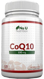 Nu U Nutrition CoQ10 Ubiquinon Kapseln Vegan Laktosefrei 120 Stück – Bild 1 von 1