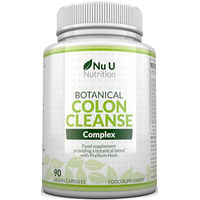 Produktbild von Nu U Nutrition Herbal Colon Cleanse Kapseln vegan vegetarisch