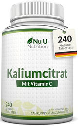 Nu U Nutrition Kaliumcitrat Tabletten vegan – Bild 1 von 5