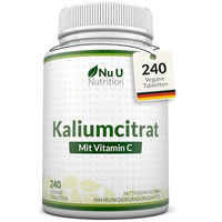 Produktbild von Nu U Nutrition Kaliumcitrat Tabletten vegan
