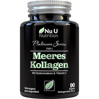 Produktbild von Nu U Nutrition Marine Kollagen Typ I Kapseln glutenfrei ohne Zusatzstoffe