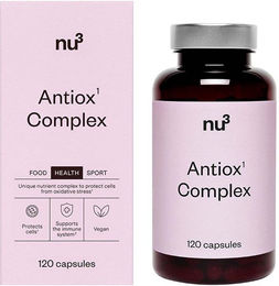 nu3 Antiox Complex Vegan Kapseln ohne Zusatzstoffe 120 Stück – Bild 1 von 2