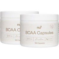 Produktbild von nu3 BCAA Kapseln vegan ohne Zusatzstoffe 300 Stück