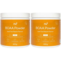 Produktbild von nu3 BCAA Pulver Iced Tea Peach 390 g