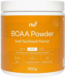 nu3 BCAA Pulver Iced Tea Peach 390 g – Bild 1 von 1