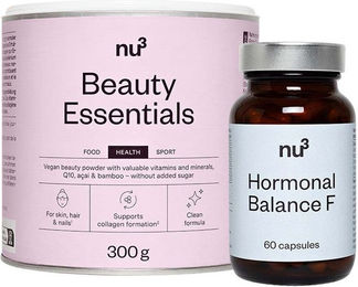 nu3 Beauty & Balance Set mit Zink, Biotin und Selen Kapseln vegan und zuckerfrei für Frauen und Erwachsene – Bild 1 von 1