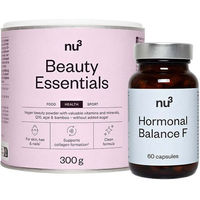 Produktbild von nu3 Beauty & Balance Set mit Zink, Biotin und Selen Kapseln vegan und zuckerfrei für Frauen und Erwachsene