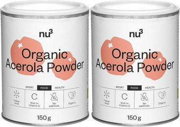 nu3 Bio Acerola Pulver mit Hagebutte ohne Zusatzstoffe – Bild 1 von 1