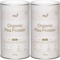 Produktbild von nu3 Bio Erbsenprotein Pulver vegan ohne Zusatzstoffe neutral