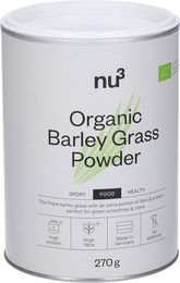 nu3 Bio Gerstengras Pulver ohne Zusatzstoffe 270 g – Bild 1 von 1