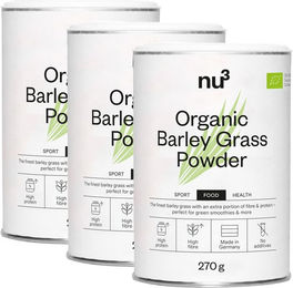 nu3 Bio Gerstengras Pulver ohne Zusatzstoffe 270 g – Bild 1 von 1
