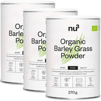 Produktbild von nu3 Bio Gerstengras Pulver ohne Zusatzstoffe 270 g