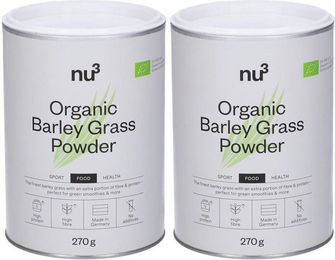 nu3 Bio Gerstengras Pulver ohne Zusatzstoffe 540 g – Bild 1 von 1