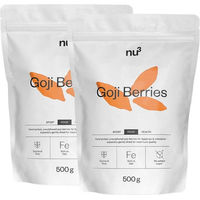 Produktbild von nu3 Bio Goji Beeren Pulver zuckerfrei und ohne Zusatzstoffe