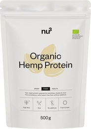 nu3 Bio Hanfprotein Pulver Vegan Neutral 500 g – Bild 1 von 1