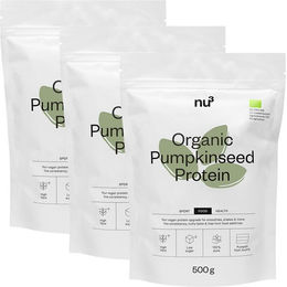 nu3 Bio Kürbiskernprotein Pulver vegan ohne Zusatzstoffe – Bild 1 von 1