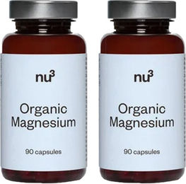 nu3 Bio Magnesium Kapseln ohne Zusatzstoffe 180 Stück für Schwangere und Stillende – Bild 1 von 2