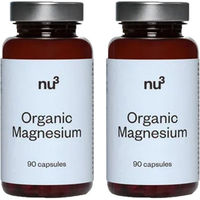 Produktbild von nu3 Bio Magnesium Kapseln ohne Zusatzstoffe 180 Stück für Schwangere und Stillende