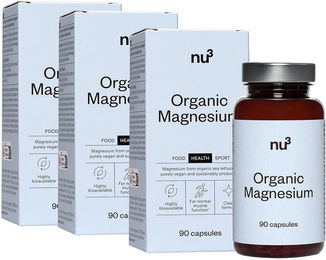 nu3 Bio Magnesium Kapseln ohne Zusatzstoffe für Schwangere und Stillende – Bild 1 von 1