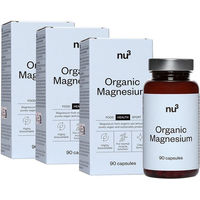 Produktbild von nu3 Bio Magnesium Kapseln ohne Zusatzstoffe für Schwangere und Stillende
