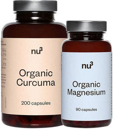 nu3 Bio Magnesium und Bio Kurkuma Kapseln Set für Sportler – Bild 1 von 1