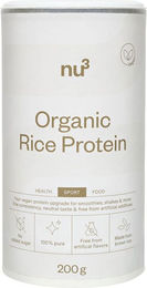 nu3 Bio Reisprotein Pulver Vegan Neutral 200 g – Bild 1 von 1