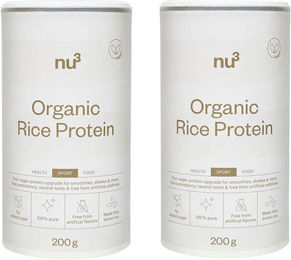 nu3 Bio Reisprotein Pulver Vegan Neutral 400 g – Bild 1 von 1