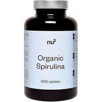 Produktbild von nu3 Bio Spirulina Tabletten vegan ohne Zusatzstoffe