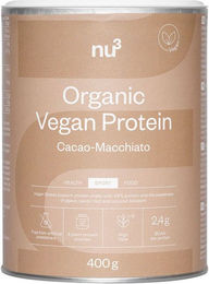 nu3 Bio Vegan Shake Cacao-Macchiato Pulver ohne Zusatzstoffe – Bild 1 von 2