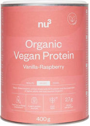 nu3 Bio Vegan Shake Vanille Himbeere Pulver – Bild 1 von 1