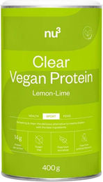 nu3 Clear Vegan Protein Pulver Lemon-Lime mit Erbsenprotein vegan und zuckerfrei – Bild 1 von 1