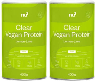 nu3 Clear Vegan Protein Pulver Lemon-Lime zuckerfrei mit Erbsenprotein – Bild 1 von 1