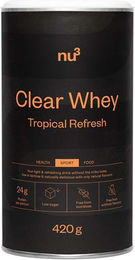 nu3 Clear Whey Tropical Refresh Isolat Pulver zuckerfrei – Bild 1 von 3