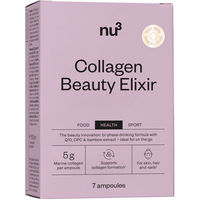 Produktbild von nu3 Collagen Beauty Elixir mit marinem Kollagen Typ I in Ampullen