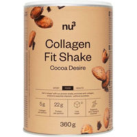 Produktbild von nu3 Collagen Fit Shake Kakao Pulver 360 g
