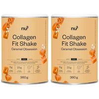 Produktbild von nu3 Collagen Fit Shake Karamell Obsession Pulver 720 g