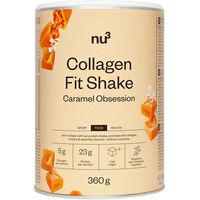 Produktbild von nu3 Collagen Fit Shake Karamell Obsession Pulver